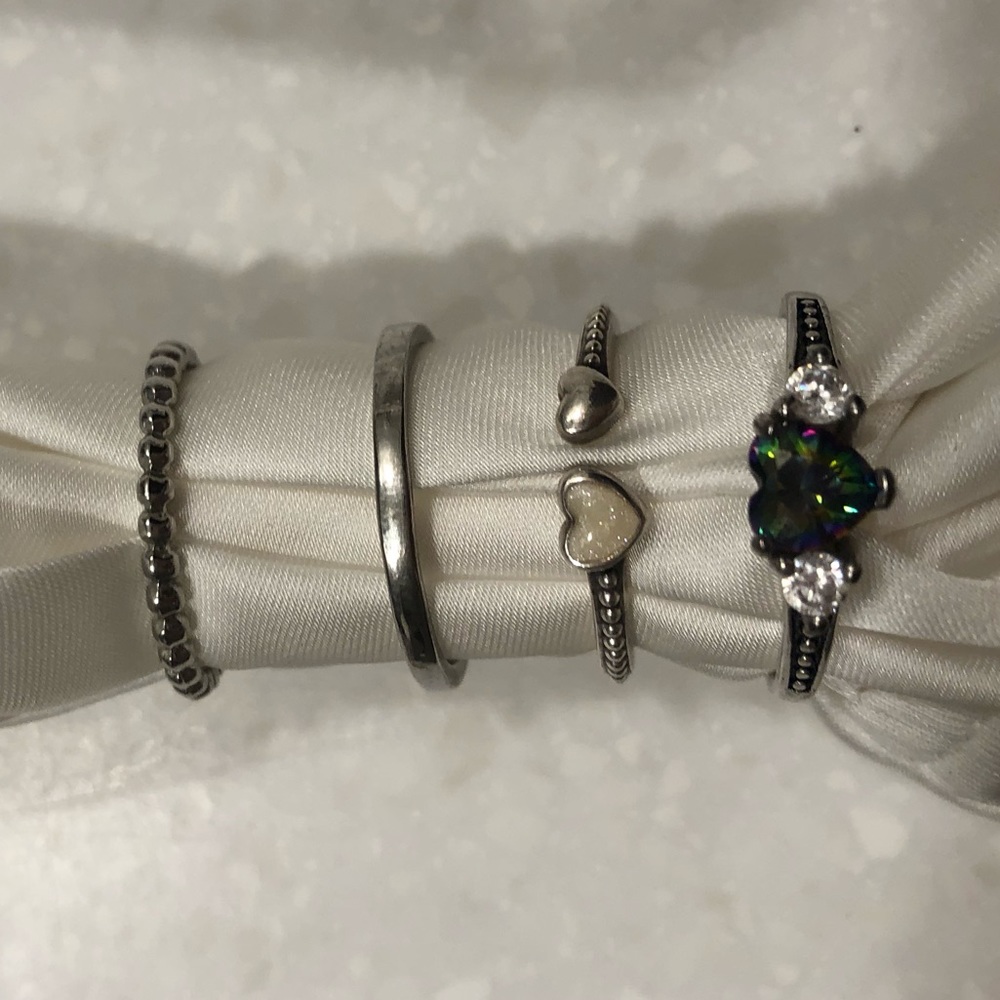 silver rings✨